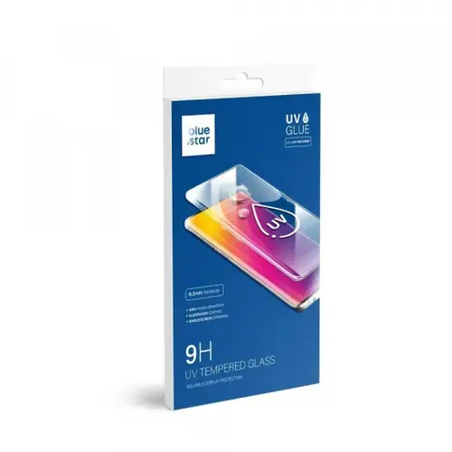 Folie de protectie Ecran Blue Star pentru Samsung Galaxy S20 G980, Sticla Securizata, UV Glue