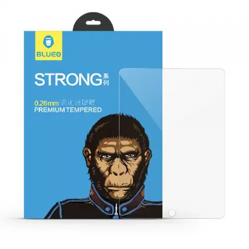 Folie de protectie Ecran Blueo HD pentru Apple iPad 10.2 (2021) / 10.2 (2020) / 10.2 (2019), Sticla Securizata, Full Glue