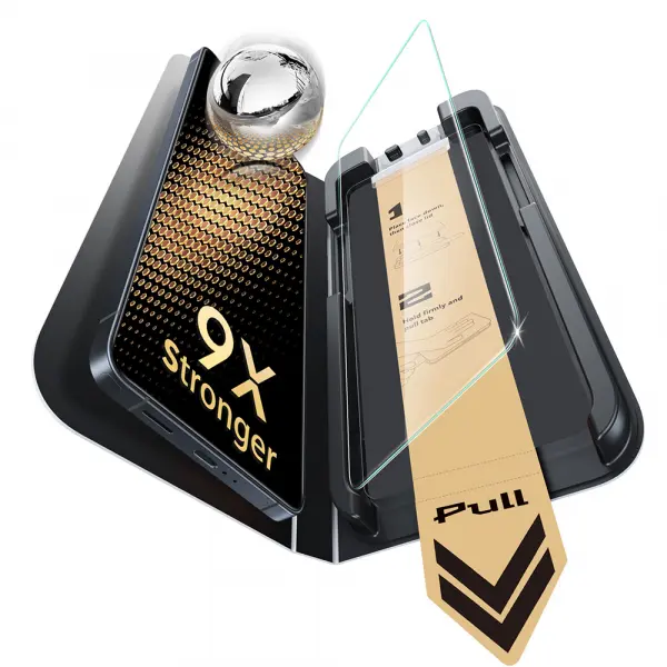 Folie de protectie Ecran ESR UltraFit Armorite Pro pentru Samsung Galaxy S26 Ultra S948, Sticla Securizata, Full Glue