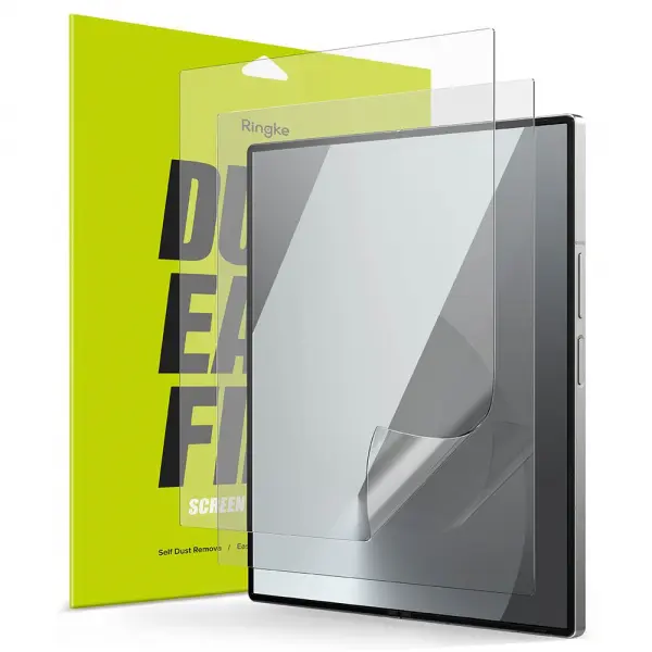 Folie de protectie Ecran Interior Ringke Dual Easy pentru Samsung Galaxy Z Fold6 F956, Plastic, Set 2 bucati