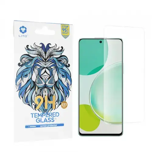 Folie de protectie Ecran Lito Classic pentru Huawei nova 11i, Sticla Securizata, Full Glue, 2.5D