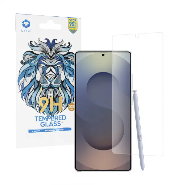 Folie de protectie Ecran Lito Classic Ultra Thin pentru Samsung Galaxy S25 Ultra S938, Sticla Securizata, Full Glue, 2.5D