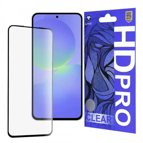 Folie de protectie Ecran Lito HD Pro Clear pentru Samsung Galaxy A36 A366, Sticla Securizata, Full Glue