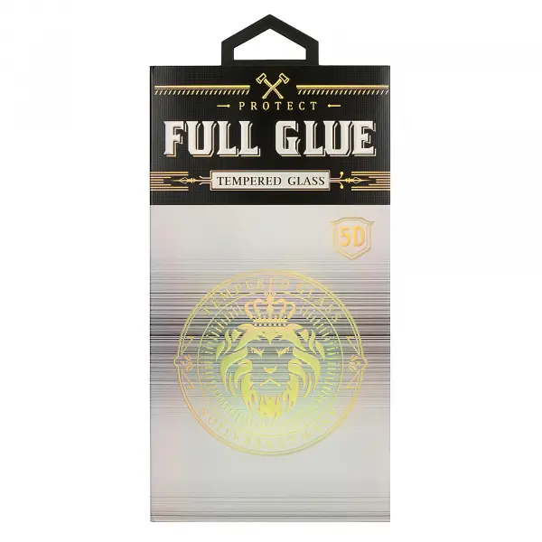 Folie de protectie Ecran OEM Hard pentru Samsung Galaxy A20e A202, Sticla Securizata, Full Glue, 5D, Neagra