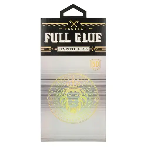 Folie de protectie Ecran OEM Hard pentru Samsung Galaxy A20e A202, Sticla securizata, Full Glue, 5D, Neagra