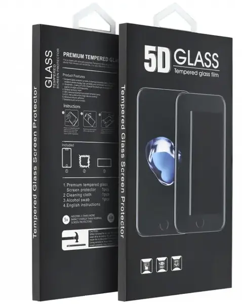Folie de protectie Ecran OEM pentru Xiaomi Redmi Note 15 Pro 4G / Note 15 Pro 5G, Sticla Securizata, Full Glue, 5D, Neagra