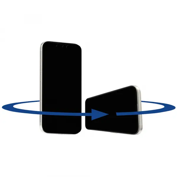 Folie de protectie Ecran Privacy Anank 1X Reinforced 360 pentru Apple iPhone 17e / 16e / 14 / 13 Pro, Sticla Securizata, Full Glue, 2.5D