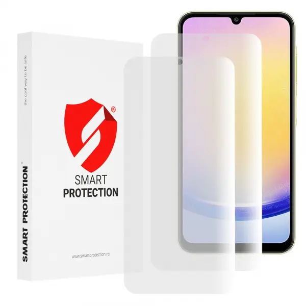 Folie de protectie Ecran Smart Protection Premium Classic pentru Samsung Galaxy A26 A266, Plastic, Set 2 bucati