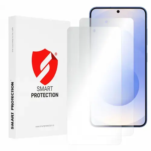 Folie de protectie Ecran Smart Protection Premium Classic pentru Samsung Galaxy S25 FE, Plastic, Set 2 bucati