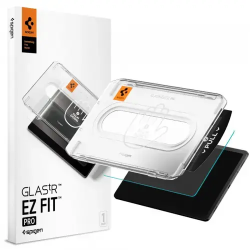 Folie de protectie Ecran Spigen GlastR EZ FIT Pro pentru Samsung Galaxy Tab S11, Sticla Securizata, Full Glue