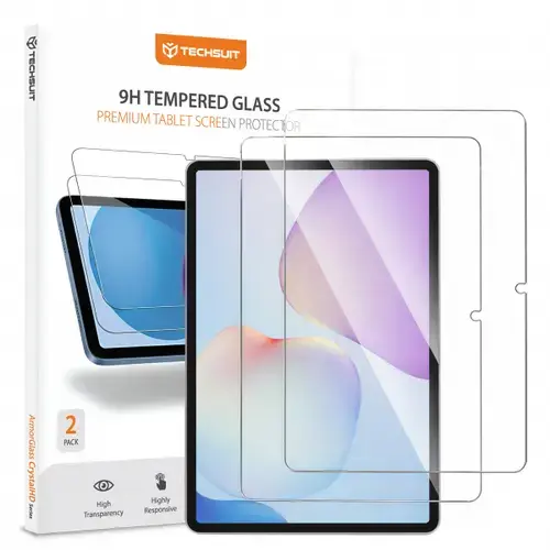 Folie de protectie Ecran Techsuit ArmorGlass CrystalHD pentru Huawei MatePad 11.5 (2025), Sticla Securizata, Full Glue, Set 2 bucati