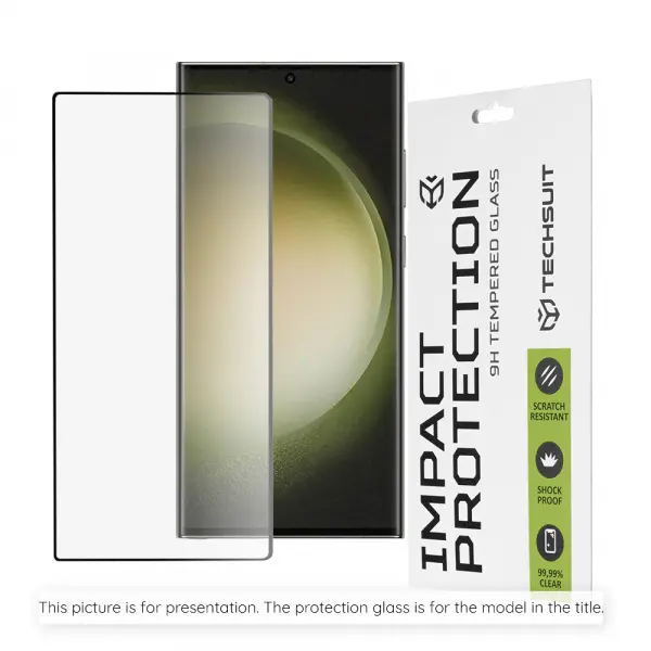 Folie de protectie Ecran Techsuit pentru Google Pixel 11 Pro XL, Sticla Securizata, Full Glue, 111D, Neagra