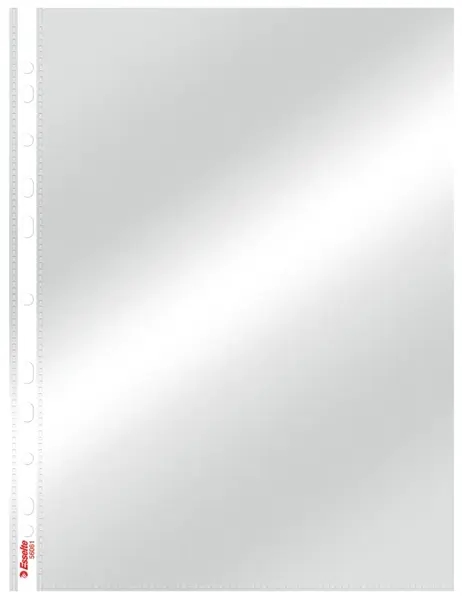 Folie de protectie Esselte PP reciclabila A4 55 mic 10 buc/set cristal Folie de protectie Esselte PP reciclabila A4 55 mic 10 buc/set cristal