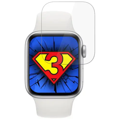 Folie de sticla 3MK pentru Apple Watch SE/6/5/4 40mm, 3 bucati