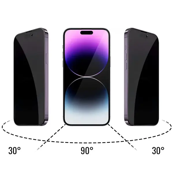Folie de sticla Privacy iPhone - iPhone 14 Pro