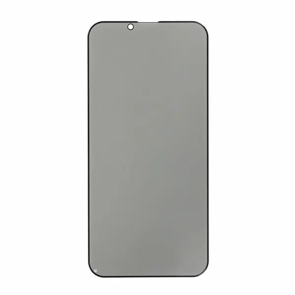 Folie de sticla securizata DEPOX pentru protectie compatibila iPhone 13 13 Pro, 3D, Anti-spy, neagra, acoperire full-cover