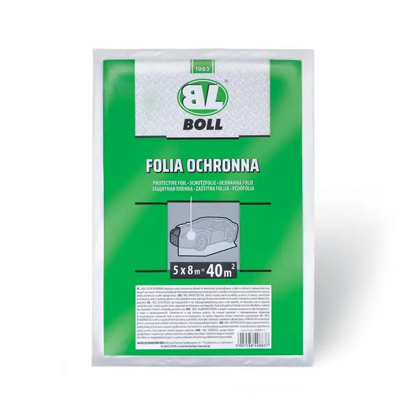Folie mascare auto antistatica BOLL 4x5m (20 m2)