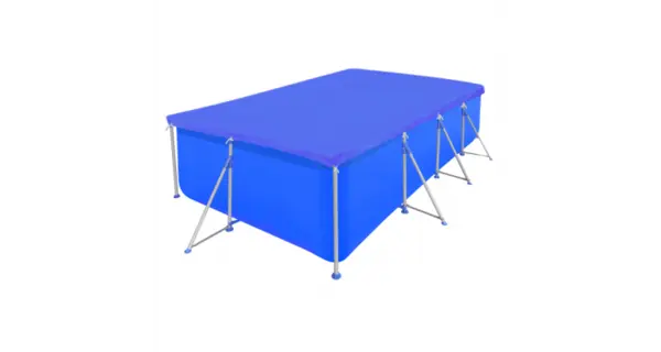 Folie pentru piscina dreptunghiulara din PE 90 g/mp 400 x 207 x 10 cm