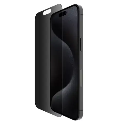 Folie Privacy Belkin BEL-0157, Temperated Glass pentru iPhone 15 Pro Max