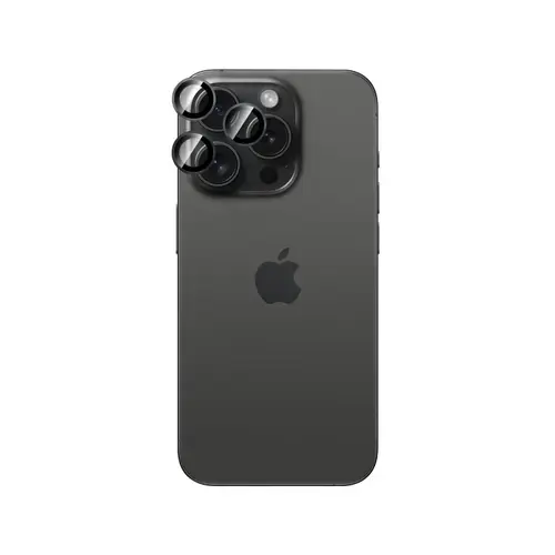 Folie protectie camera Dviced DV520038, pentru iPhone 16 Pro/16 Pro Max cu aplicator (Transparent)