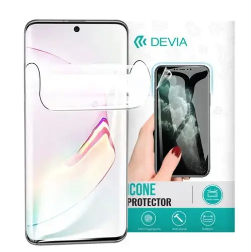Folie Protectie Silicon Devia, Antibacterian, Samsung Galaxy A54 5G