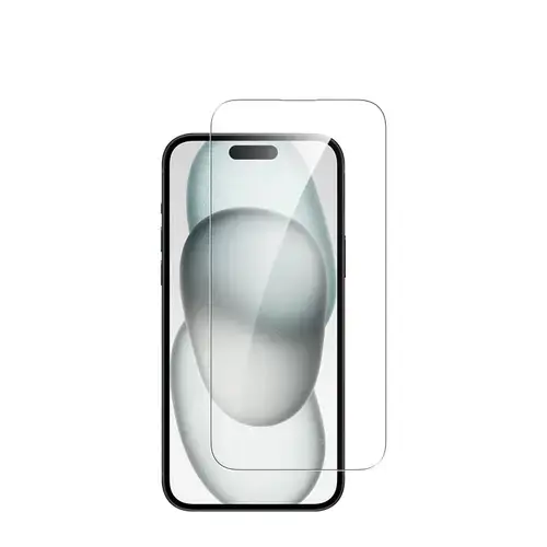 Folie protectie sticla Dviced DV520006, pentru iPhone 15 Plus (Transparent)