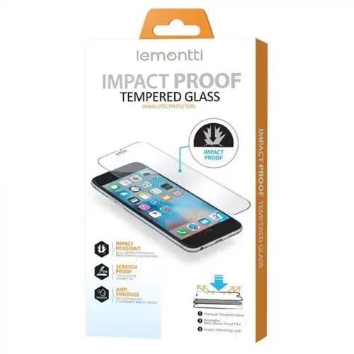 Folie Protectie Sticla Lemontti LFSTCFS22BK pentru Samsung Galaxy S22 (Negru/Transparent)