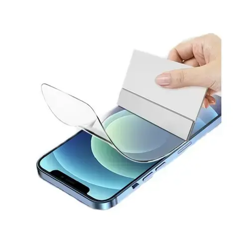 Folie Silicon 3D Self-Repair Clear Lemontti pentru Oppo Reno10, Transparenta