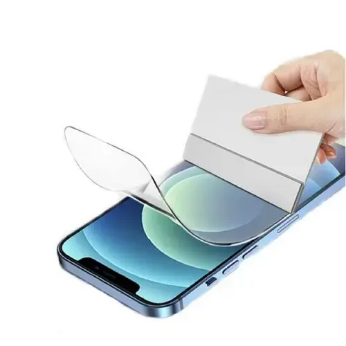 Folie Silicon 3D Self-Repair Clear Lemontti pentru Samsung Galaxy A35, Transparenta