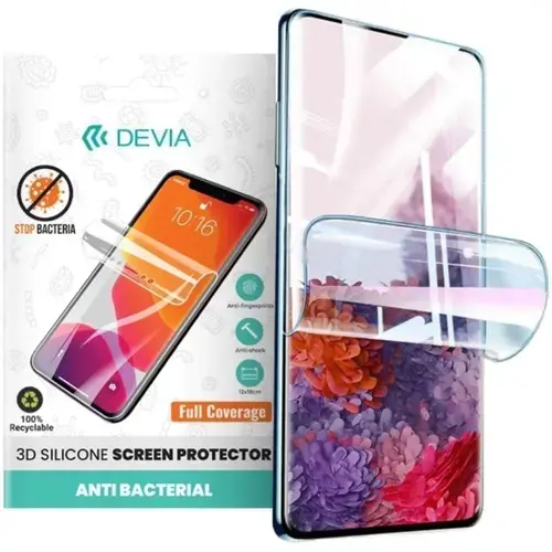 Folie Silicon Antibacterian Devia pentru Xiaomi 14
