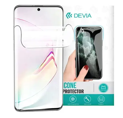 Folie Silicon Antibacterian Devia Pentru Xiaomi Redmi Note 12 (Transparent)