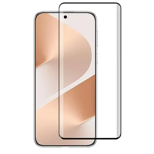 Folie Sticla Curbata Lemontti LEMFSC3DHP8PN 3D pentru Huawei Pura 80 Pro (Transparent/Negru)