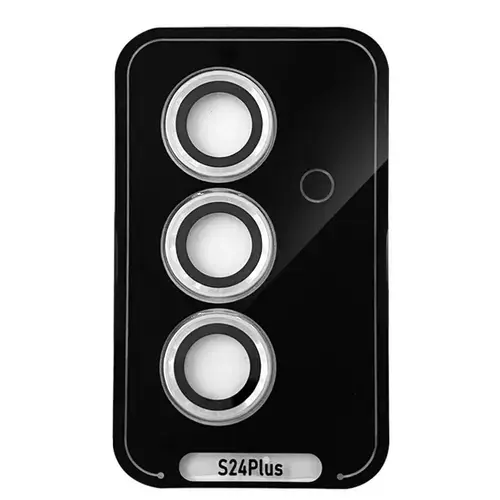 Folie Sticla Devia DFSCPSSGS24PA Camera Peak Series pentru Samsung Galaxy S24 Plus (Argintiu)