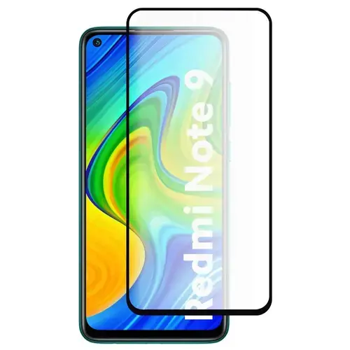 Folie Sticla Premium pentru Xiaomi Redmi Note 9, 5D, Full Glue, Negru