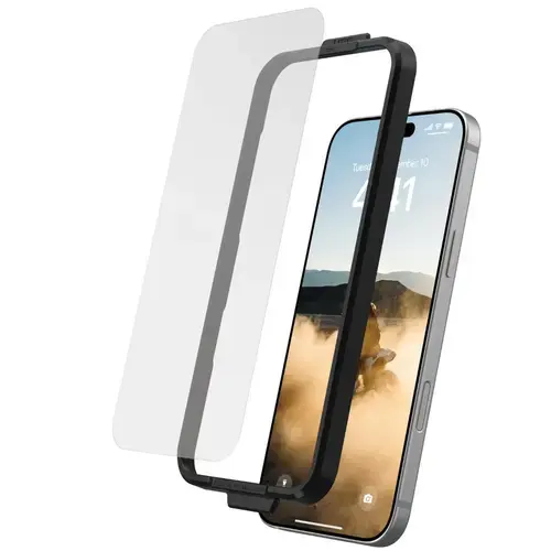 Folie UAG Sticla Glass Shield Ultra iPhone 16 Pro Max, Transparent