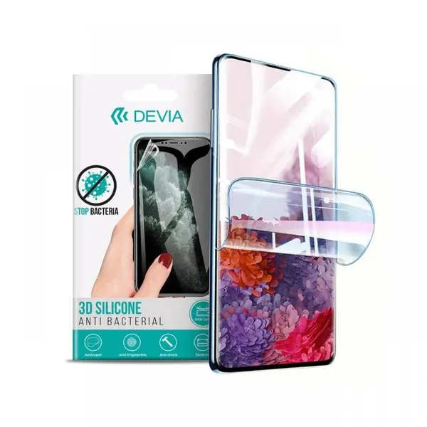 Folie ZTE Blade A52 Devia Silicon Antibacterian