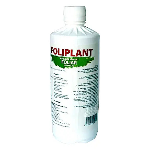Foliplant 500 ml ingrasamant foliar (legume,arbusti,flori,pomi,cereale,vita de vie) - Default Title
