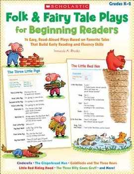 Folk & Fairy Tale Plays for Beginning Readers: 14 Reader Theater Plays That Build Early Reading and Fluency Skills, Paperback/Immacula Rhodes