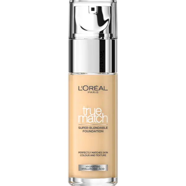 Fond de ten infuzat cu acid hialuronic True Match 1N Neutral, 30ml, L'Oreal Paris