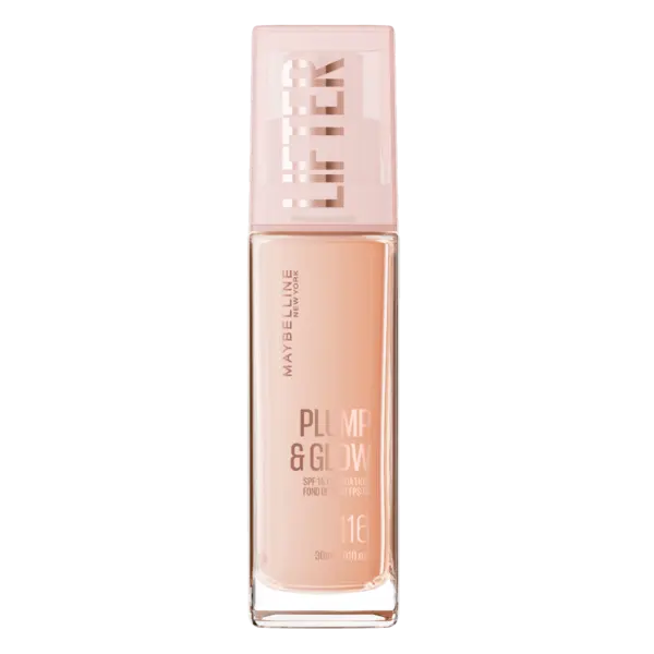 Fond de ten Lifter Plump & Glow Nr. 116, 30ml, Maybelline