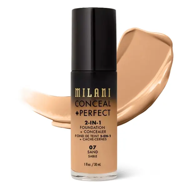 Fond de Ten Milani Conceal + Perfect 2 in 1 Foundation + Conceale
