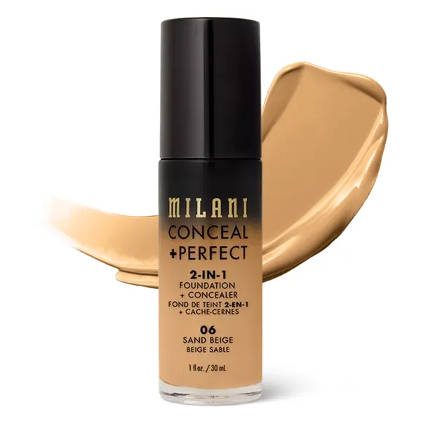 Fond de Ten Milani Conceal + Perfect 2 in 1 Foundation + Conceale