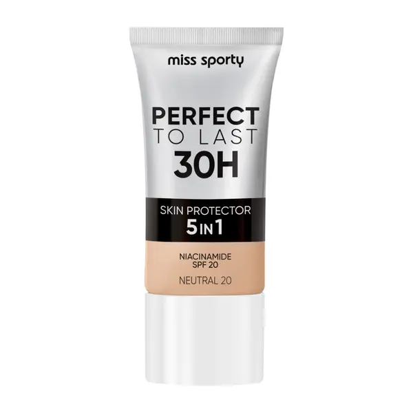 Fond de ten Perfect To Last 30H 20 Neutral, 22ml, Miss Sporty