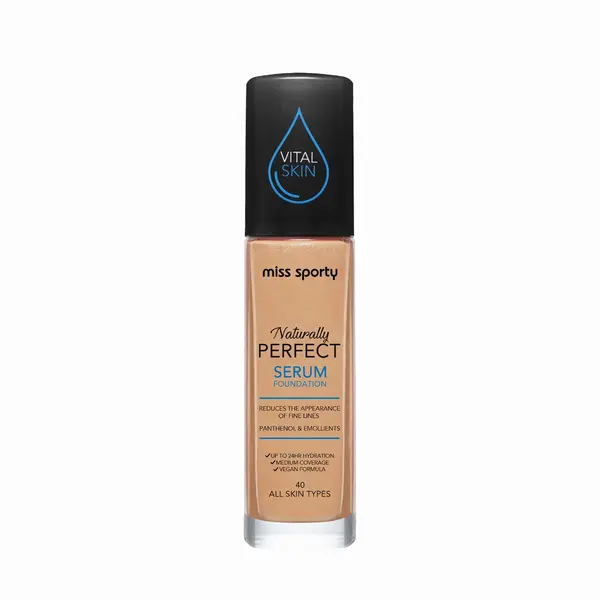 Fond de ten Serum Naturally Perfect All Skin Tones 40 Neutral, 30ml, Miss Sporty