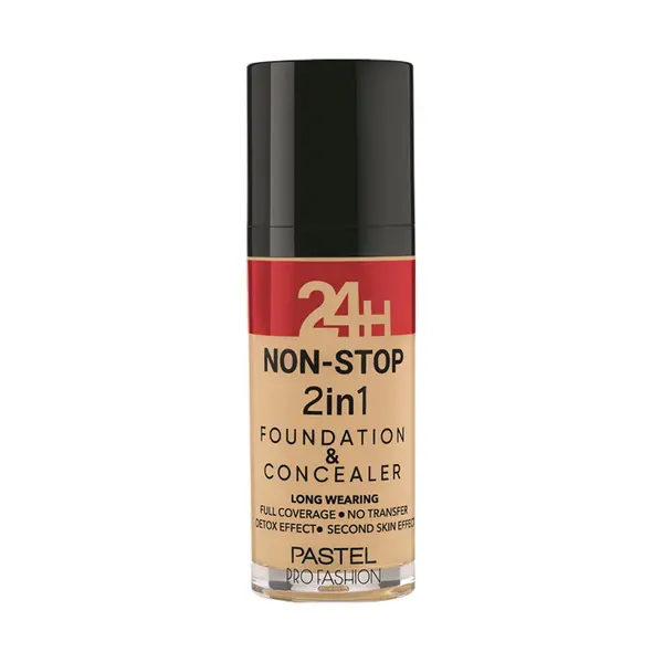 Fond de ten si corector 2in1 24h Profashion No. 604 Vanilla, 30ml, Pastel