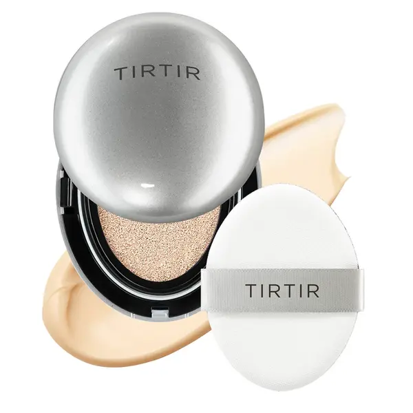 Fond de ten tip cushion mini, TirTir, Mask Fit Aura Silver Cushion Mini, 4.5g - #13N Fair Ivory