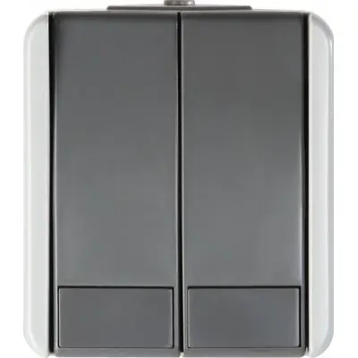 Fontana Int. Monopolar Serie 1P 10A IP44 Gri, TEM Modul TEM-SF50GY-U