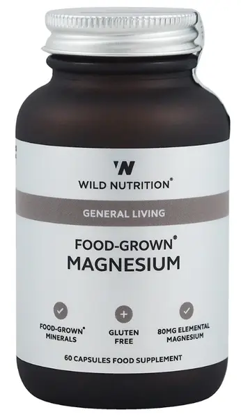 Food-Grown Magnesium, 60 capsule, Wild Nutrition