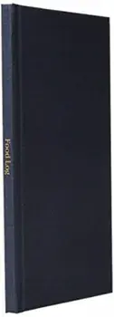 Food Log. 100 Pages 6 X 9, Hardback/Rwg