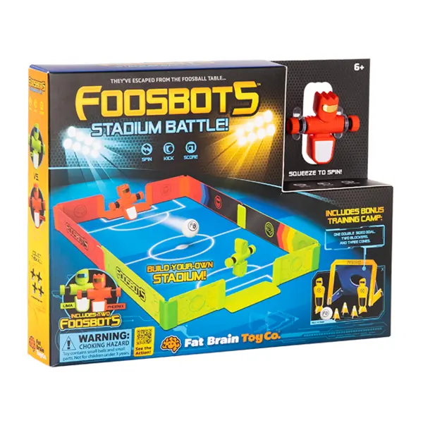 Foosbots - Set competitie cu stadion si roboti de fotbal